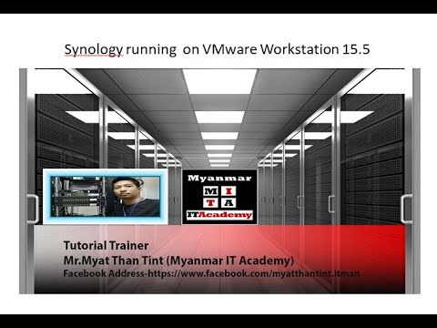 01.Synology running on VMware Workstation 15.5