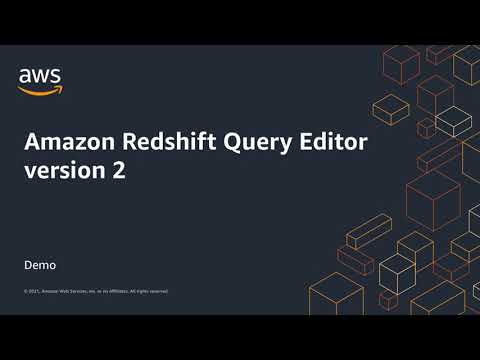 An Overview of Amazon Redshift Query Editor V2 | Amazon Web Services