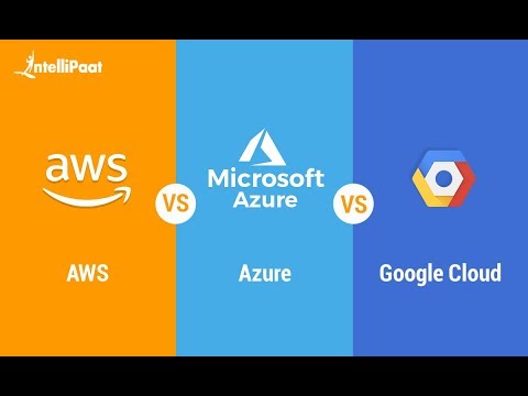 AWS vs Azure vs GCP | Amazon Web Services vs Microsoft Azure vs Google Cloud Platform | Intellipaat