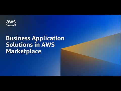 Business Application Solutions in AWS Marketplace | Amazon Web Services