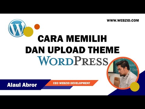 Cara Upload Theme Di WordPress Dan Melalui Cpanel