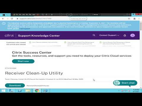 Citrix Receiver cleanup utility | Citrix Workspace cleanup utility | How to uninstall Citrix |