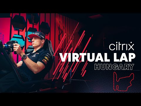 @Citrix Virtual Lap: Max Verstappen Laps The Hungarian Grand Prix