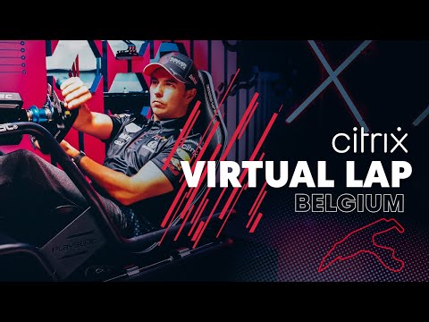 ​@Citrix Virtual Lap: Sergio Perez At The Belgian Grand Prix