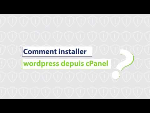 Comment installer wordpress depuis cPanel ?