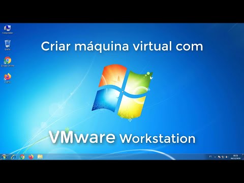 Como criar máquina virtual com VMware workstation.