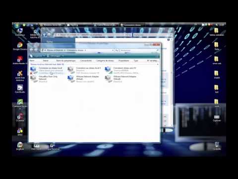 Configuration VMWARE : Comment rendre la machine virtuel et machine réel dans le même réseau