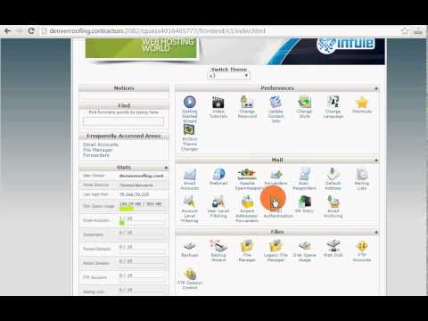 cPanel Demo Tutorial For Beginners – General Overview