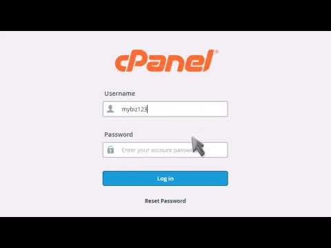 cPanel: How to Login