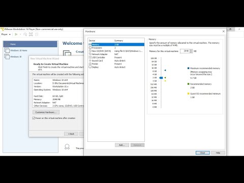 Create a Virtual Machine From an ISO Image File in VMware Player