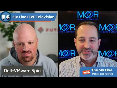 Dell+VMware Spin Out – Episode 101 – Six Five Podcast