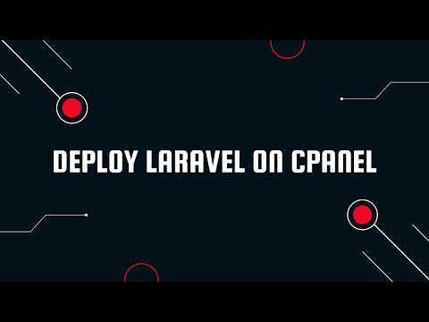 Deploy Laravel 9 project on cPanel | Upload Laravel 9 project on cPanel