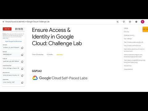 Ensure Access & Identity in Google Cloud: Challenge Lab || #GCRF || #qwiklabs || #GSP342