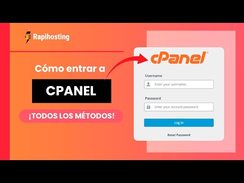 🔥 Cómo acceder al cPanel de mi Hosting – Todos los métodos 🔥 Rapihosting