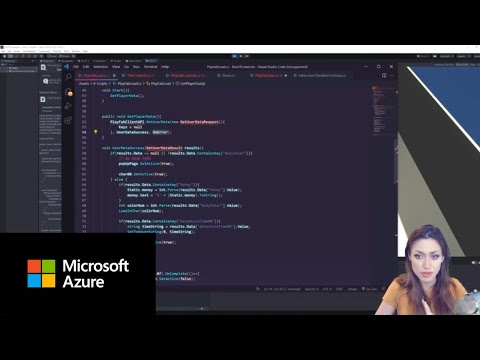 Handling auth and data in PlayFab with Microsoft Azure