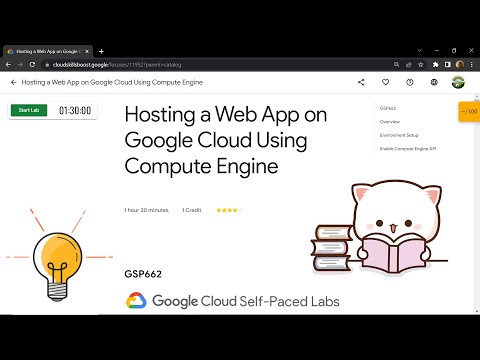 Hosting a Web App on Google Cloud Using Compute Engine || [GSP662] || Solution