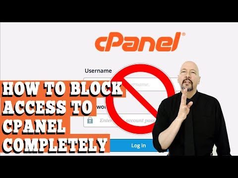 HOW TO BLOCK ACCESS TO CPANEL COMPLETELY? [STEP BY STEP]☑️