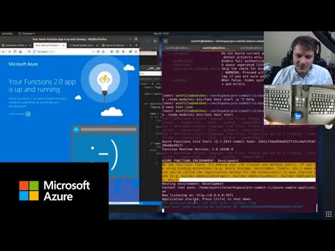 How to build a sample application on Microsoft Azure | Azure Developer Streams