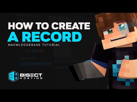 How to create A record in the cPanel to use with your Minecraft server