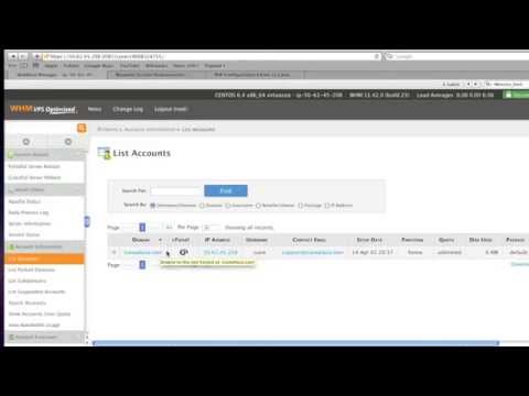 How to Create MySQL Databases in WHM cPanel