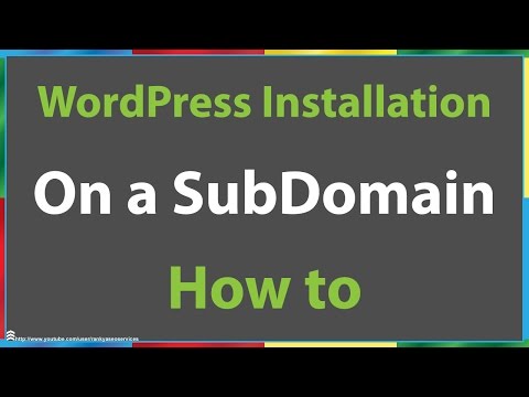 How to Install WordPress on a Subdomain Using Cpanel