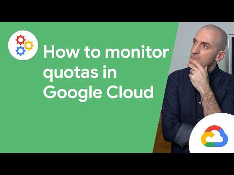 How to monitor quotas in Google Cloud