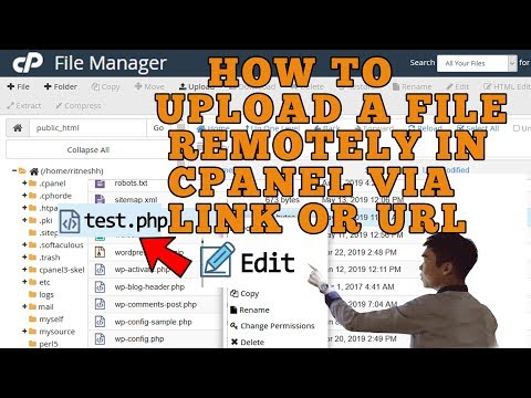 How to remotely upload a file in cPanel via link or URL [Easy method] ☑️