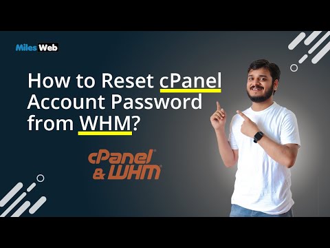 How to Reset cPanel Account Password from WHM? | MilesWeb