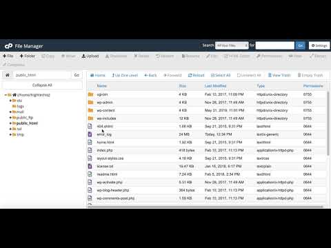 How to show hidden files in cPanel