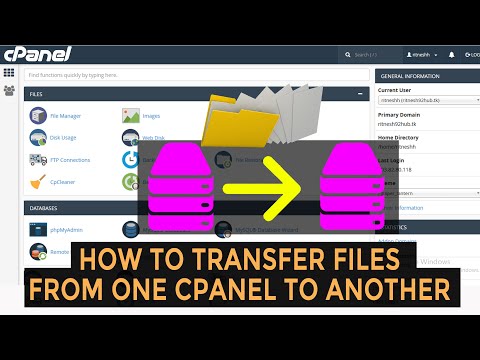 How to Transfer Files from One cPanel to Another?