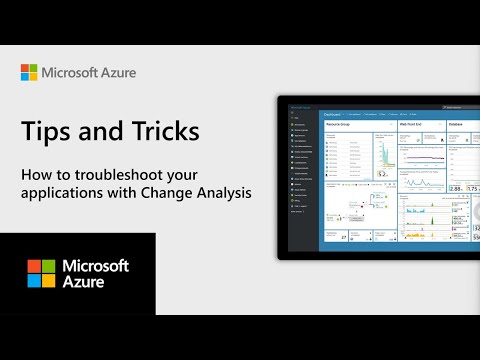 How to troubleshoot your applications with Change Analysis
