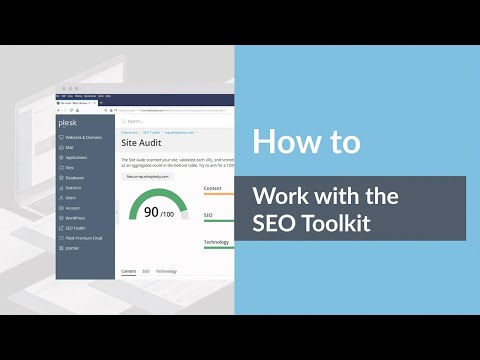 How to Work with the Plesk SEO Toolkit (Plesk Tips and Tricks – Series II)