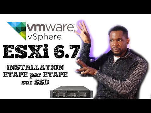 Installation de VMware ESXi 6.7 étape par étape