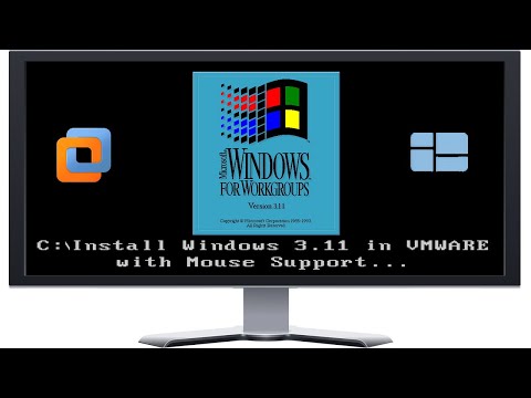 Installing Microsoft Windows 3.11 and 3.11 for Workgroups in VMware Workstation/Player PART – 3