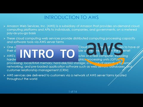Introduction to AWS