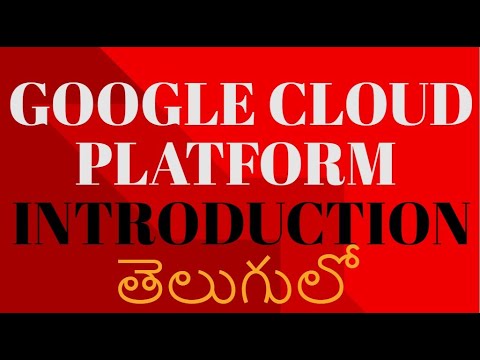 Introduction to Google Cloud Platform in Telugu
