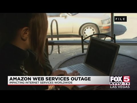 Major outage hits Amazon Web Services; many sites affected