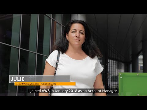 Meet Julie, Account Manager, Education, AWS Public Sector | Amazon Web Services