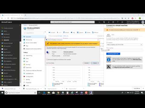 MICROSOFT AZURE CREATION D'UNE MACHINE VIRTUELLE