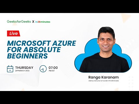 Microsoft Azure For Absolute Beginners