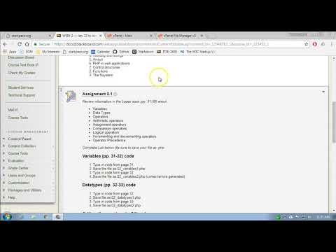 Publish and test your PHP files using cpanel