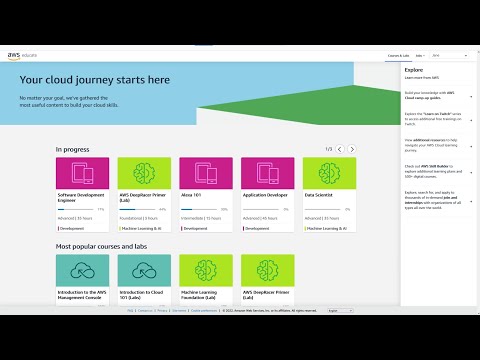 Start your Cloud Journey with AWS Educate | Amazon Web Services