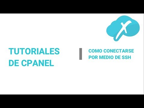 Tutoriales de cPanel – Como conectarse por medio de SSH
