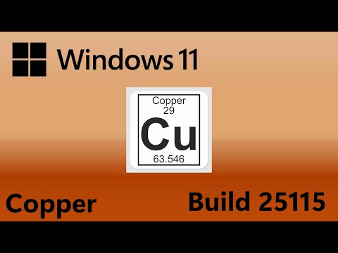 VMware Beta Installations: Windows 11 build 25115 (Copper)
