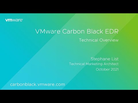 VMware Carbon Black EDR ( On-Prem)