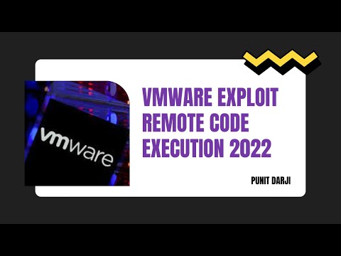 VMware remote code execution attack 2022