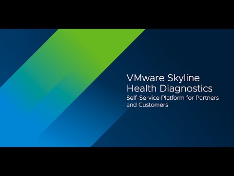 VMware Skyline Health Diagnostic