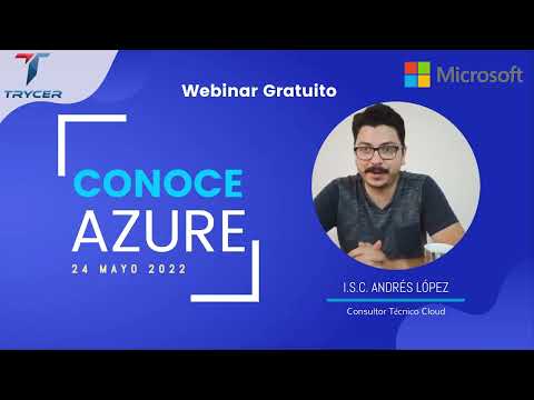 WEBINAR GRATUITO –  CONOCE MICROSOFT AZURE