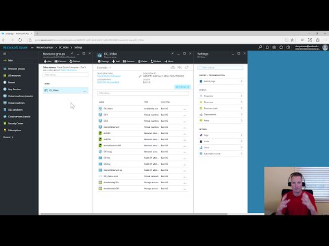 Working with Resources Groups in Microsoft Azure