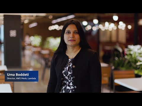 AWS Leadership – Meet Uma, Director, AWS Mesh | Amazon Web Services